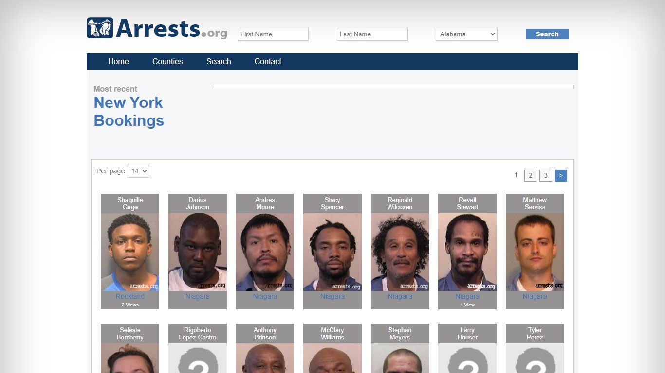 New York Arrests and Inmate Search